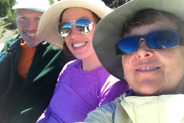 The wearin' o' the shades.